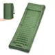 Inflatable Sleeping Pad 4 Inch Sleeping Pad Mat Air Mattress with Built-in Pump for Camping