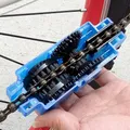 Portable Bicycle Chain Cleaner Bike Brushes Scrubber Wash Tool Mountain Cycling Cleaning Kit Outdoor