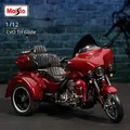 Maisto 1:12 Harley-Davidson CVO Tri Glide 2021 Trikes Die Cast Vehicles Collectible Motorcycle Model