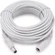 White Black DC 12V Extension Cable 2.1*5.5mm 1m 2m 3m 5m 10m Female To Male Plug Power Extend Wire