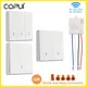 RF433 Smart Switch Wireless Switch Smart Lamp LED Lighting Controller 1/2/3gang Remote Control RF