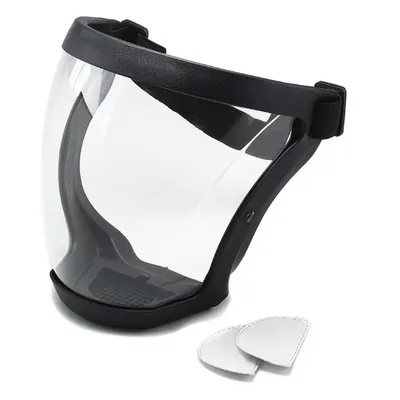 Transparent Full Face Shield Splash-proof Welding Safety Glasses Face Shield Windproof Mask Unisex