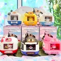 Sanrio Blind Box Gourmet Mobile Food Truck Kuromi My Melody Hello Kitty Anime Figure Caja Ciega