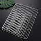 Stainless Steel Cake Cooling Rack Non-stick Baking Pan Bread Biscuit Tray Pizza Barbecue Food Grill