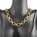 316L Stainless Steel Chain Necklaces For Men High Quality Vintage Gold Color Choker Chain Necklaces