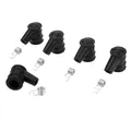 5Set Chainsaw Spare Parts Ignition Coil Cap With Springs 2Stroke Garden Power SPARE Accessories For