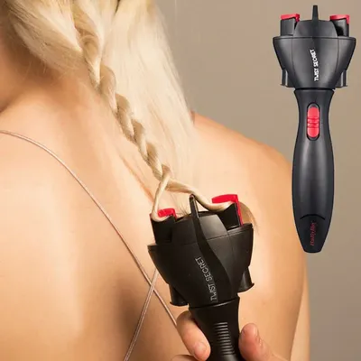 Electric Hair Styling Tool Automatic Knitted Device Hair Braider Styling Two Strands Twist Braid