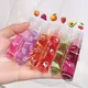 Fresh Fruit Roll-On Lip Balm Lip Makeup Primer Moisturizing Transparent Lip Oil Long Lasting