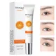 BIOAQUA Vitamin C Eye Cream Anti Dark Circles Moisturizing Eyes Contour Anti-wrinkle Beauty Health