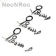 NooNRoo TROUT rod Ultra light Fishing Rod Guide Set Stainless Steel Guide DIY Repair Rod