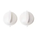 2Pcs Microwave Oven Rotary Knob Timer Plastic Control Switch For Media Universal