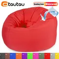 OTAUTAU Outdoor Waterproof Bean Bag Cover No Filler Garden Beach Swimming Pool Floating Beanbag Pouf