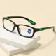 Reading Glasses Men Fashion Sports Anti-blue Light Blocking Reading Eyewear Grey Red TR90 Frame