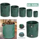 Foldable Reusable Trash Storage Container Large Capacity Light Trash Can Waterproof PP Woven Bag