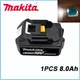 Original Makita 18V 8000mAh Lithium-Ion Replacement Battery Power Tool Rechargeable Battery Makita