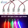 New 9 Colors Mini Optic Fiber Light Source for Car Atmosphere Light DC12V 1.5W Led Light Source Mini