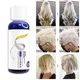 Purple-Color Shampoo Color Balance Gray Hair Remove Yellow Tones Lock Color Shampoo Barber Shop Lock