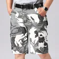 Big Size Military Men Camouflage Cargo Shorts Summer New Y2k Vintage Baggy Outdoor Sports Casual