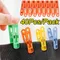40/20pcs Plastic Clothespins Clothes Pegs Laundry Hanging Pin Clip Household Clothespins Socks