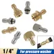 Hochdruck reiniger adapter Schaum düse Messing verbindungs satz 1/4 Schnell kupplung m14 m22 Stecker