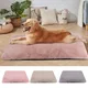 Thick Warm Dog Bed Mat Soft Pet Sleeping Cushion Mats Washable Dogs Cat Bed With Removeable Cushions