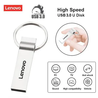 Lenovo 2TB Metall USB 3 0 Original U Disk Flash-Laufwerk Hochgeschwindigkeits-Pen drive 1TB 512GB