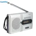 BC-R21 Portable AM FM Radio Dual Band Radio Receiver Player Built-in Speaker with a Standard 3.5MM