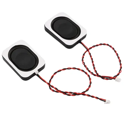 2PCS 8Ω/2W 4Ω/3W Magnetischer Hohlraum lautsprecher Vollfrequenz-Lautsprecher Quadratischer Image