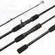 1.5/1.8/2.1/2.4m Fishing Rods Portable Spinning Casting Rod Super Hard Carbon Steel Rivers Lakes