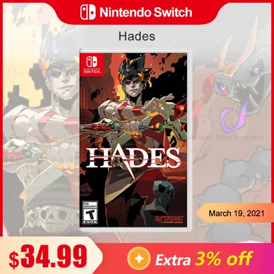 Hades Nintendo Switch Game Deals 100% Official Original Physical Game Card Action Adventure and RPG