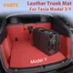 Trunk Mats Leather Trunk Liner All Weather Anti Slip Waterproof Cargo Liner Car Accessories For