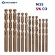 HSS M35 5% Kobalt Spiralbohrer Bits 1 0-13mm Gerade Schaft Loch Sah Für Edelstahl Aluminium Eisen
