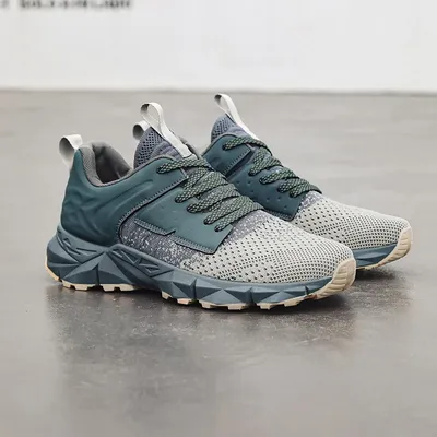 Men's Run Sneaker lace up Walking Tennis Shoes Supportive Sports Road Running Shoes