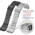 Schlankes ultra dünnes Metallband für Casio F-91W/a158/a159/a168/a169/b650/aq230/ae500w 18 20mm