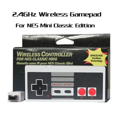 Wireless Controller Gamepad Game Joypad Joystick Controller for Nintendo NES Mini Classic Edition Console Controller Accessories