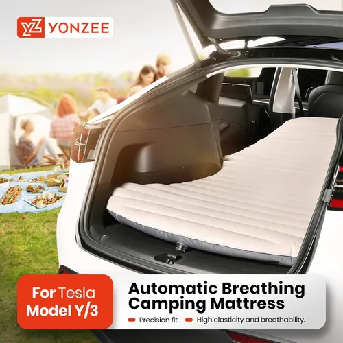 YZ Für Tesla Model Y PVC 2017–2023 aufblasbare Luftmatratze Outdoor Camping aufblasbar