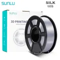 SUNLU 3D Drucker Filament Seide Textur Gefühl Gold 1kg Seidige Reiche Glanz PLA Kupfer Silber SPLA