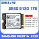 Samsung ssd m.2 512 pm991a 3 0 gb 1tb pcie 512x4 nvme ssd & pm991 4 0g & wd sn740 2tb 1tb m.2 ssd