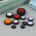 10 Stück PC Spielzeug Rad Gummi Felge Reifen DIY Mini-Technologie 4WD bunte Reifen Loch durchmesser