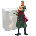 28cm Anime ein Stück Ronoa Zoro 3 d2y große stehende drei Messer Ghost Cut PVC Action Collection