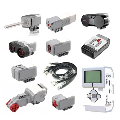 Technische EV3 45500 45544 45560 Infrarot Farbe Touch Gyro Ultraschall Sensor Teile DIY MOC Image