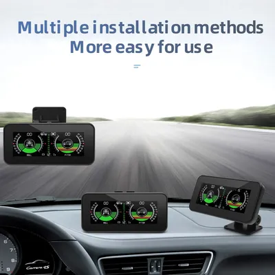 AD M50 Neigungsmesser HUD Off Road GPS Smart Neigungsmesser Digitalanzeige Tilt Roll Pitch Winkel Neigungsmesser Auto Intelligent Volt