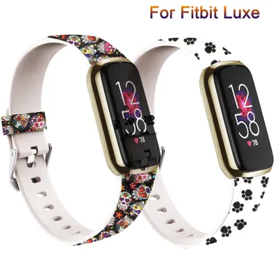 Neue Weiche Silikon Band Für Fitbit Luxe Weiche Sport Smart Uhr Handgelenk Strap Schleife Band Für Fitbit Luxe Armband Ersatz correa