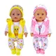 17 zoll Puppe Kleidung 43 cm Puppe Warme Anzug mit Hut und Socken für Neue Baby Geboren Puppe Outfit