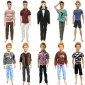 NK Mix Prince Ken Puppe Kleidung Mode Anzug Kühlen Outfit Für Barbie Boy KEN Puppe Zubehör