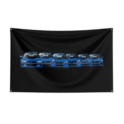 3 x5ft jdm Auto Evolution Flagge für Dekor Image