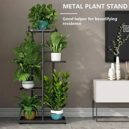 Pflanzens tütze Metall 5 Schichten 6 Topfpflanzen mehrere Blumentöpfe Innen-und Außen blumentopf