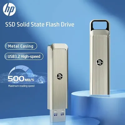 HP externe SSD 1TB Solid State USB 3,2 Flash-Laufwerk Festplatte 512GB 256GB USB-Stick winzige Pen Image