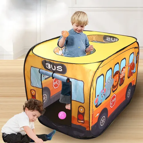 Spielhaus spielen Zelt Bus Ozean Auto faltbar Pop-up Spielzeug Spielhaus Kinder Spielzeug Junge