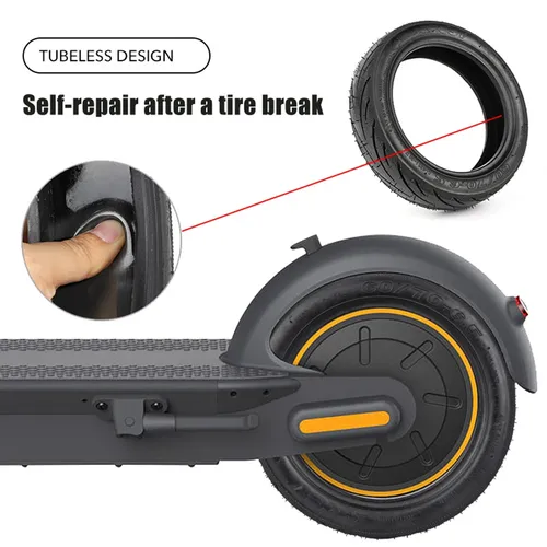 1pc 60/70-6 5 Gummi Roller Tubeless Reifen 10 Zoll Elektro fahrrad Reifen Tubeless Reifen für